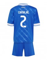 Real Madrid Daniel Carvajal #2 Tredjedraktsett Barn 2025-26 Korte ermer (+ bukser)